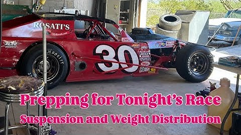 Ophanging afstellen voor Circle Track Racing