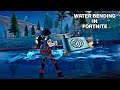 Fortnite  water bending skills is so broken     live