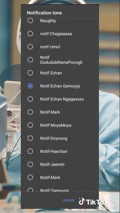 notif wa haechan nct