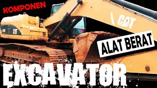 Mengenal Komponen Alat Berat Excavator