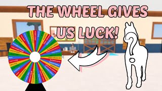 RANDOM WHEEL decides what i BREED! | Wild Horse Islands