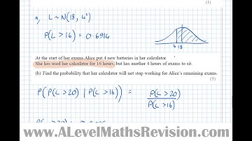 Edexcel A Level Maths, June 2018, Paper 3, Q5 (Normal Dist, Conditional Prob and Hypothesis Test)s