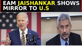External Affairs Minister Jaishankar Slams Biden's 'Xenophobic' Accusations On India | Latest News