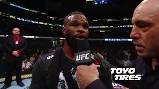 UFC 228: Tyron Woodley and Darren Till Octagon Interviews