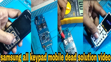Samsung all keypad mobile dead solution video Vikas Tech mobile repairing #samsung