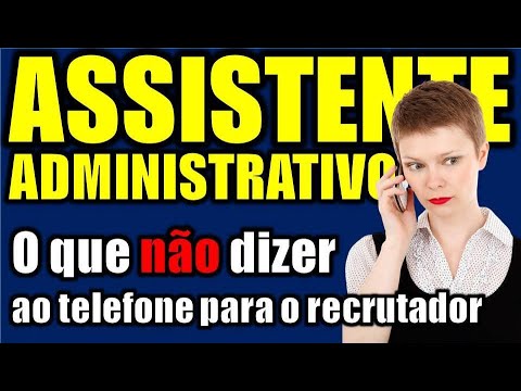 Vídeo: Não recebeu o telefonema da entrevista?