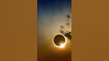 Ring of Fire to Totality: Witness the Rare Solar Hybrid Eclipse of 2023 Like Never Before! #shorts