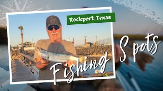 Rockport, Texas Fishing Spots for Speckled Trout, Redfish and other species.