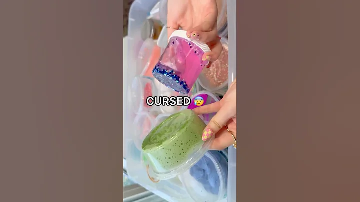 Fixing My MOST CURSED SLIMES! 😰😳 *DIY Slime Makeover*