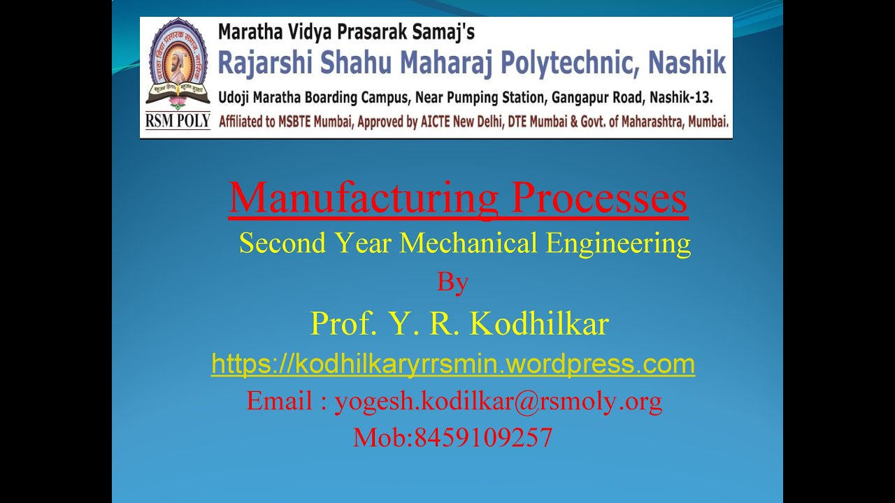 MPR Types of Welding Processes - YouTube