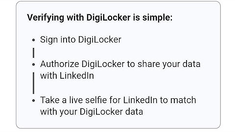 LinkedIn Verification Through Digilocker🔥