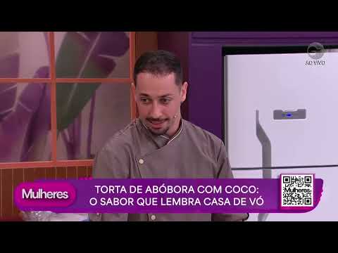 Torta de Abóbora com coco de TIRAR O FOLÊGO - Mulheres (28/07/2026)