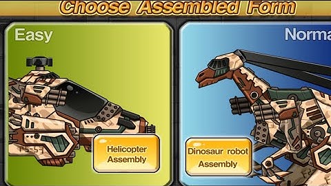 Lắp ráp robot Khủng long chiến đấu 4 - Dino Robot Dinosaur Corps