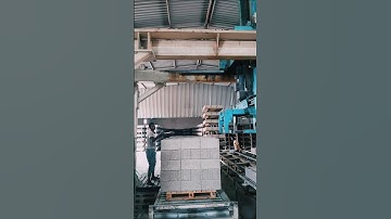 Mesmerizing Cubing Action۔ #smartblockline #concreteblocks #manufacturing #machine