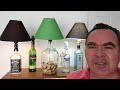 VIDEO 19: "LÁMPARA DE ESCRITORIO BOTELLAS DE VIDRIO"