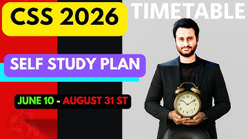 CSS 2026 │CSS PREPARATION WITHOUT ACADEMY│CSS ROADMAP