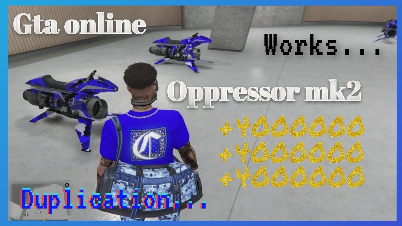 (New) Oppressor mk2 duplication glitch 💎💪😎 |gta online 
