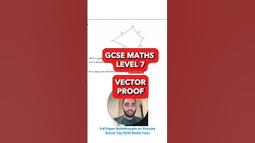 GCSE Tricky Maths Challenge Made Easy: VECTOR PROOF in UNDER 60 Seconds! 🔥