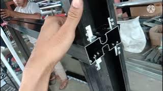 👍CARA MERAKIT,MEMASANG/MEMBUAT KUSEN ALUMUNIUM KACA MATI.