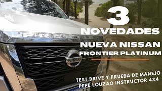 Mejoró realmente la nueva Nissan Frontier Platinum 2022 Test Drive #4x4 #testdrive #nissanfrontier