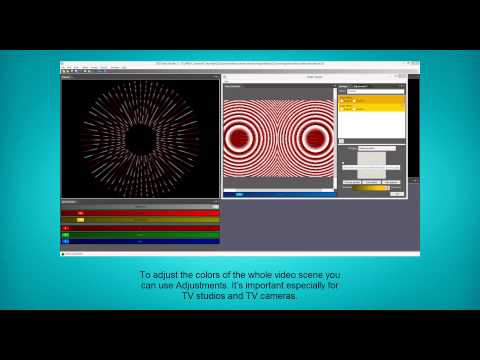 Creating multiple 2D color effects in one scene