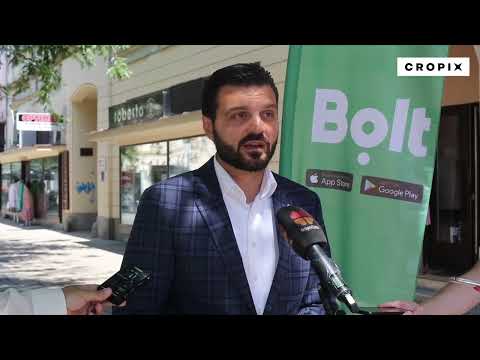 Zamjenik gradonačelnika Vulin predstavio novu flotu Bolt elekričnih romobila za grad Osijek