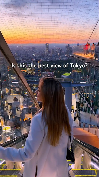 The best escalator in the world! 📍 Shibuya Sky, Tokyo 🇯🇵 #tokyotravel #tokyo #japantravel
