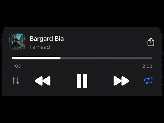 Farhad - Bargard Bia 2026