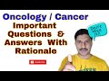 Oncology Nursing Questions and Answers with Rationale | Part 2