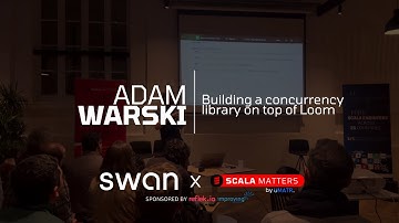 Building a concurrency library on top of Loom by Adam Warski | Scala Matters Meet-up
