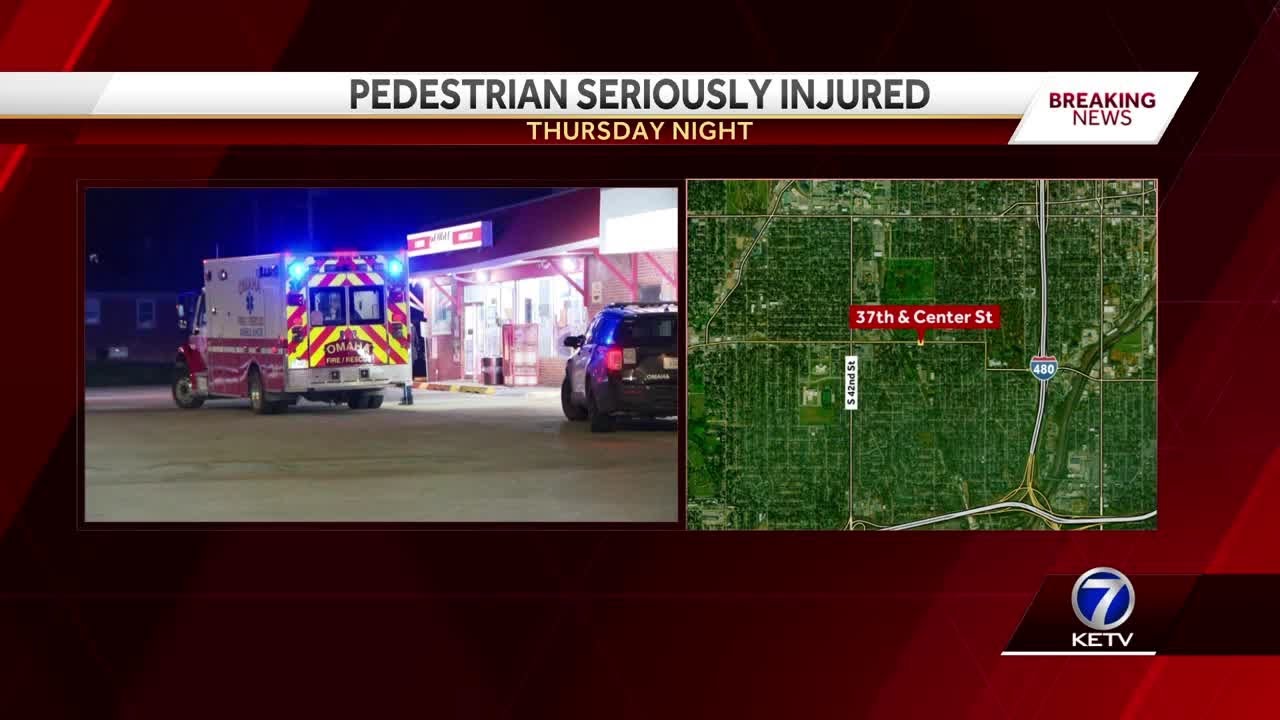 Pedestrian injured after being hit by a vehicle - YouTube