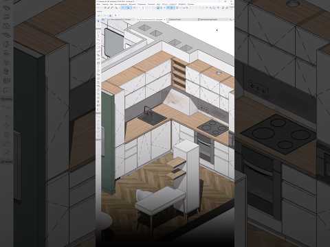Archicad 3D: линии открывания на мебели