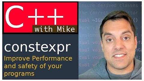 Introduction to constexpr | Modern Cpp Series Ep. 86