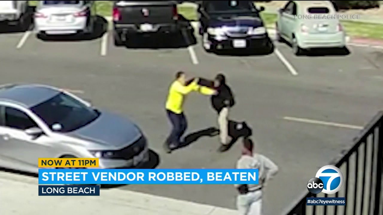 Long Beach street vendor beaten, robbed ABC7 YouTube