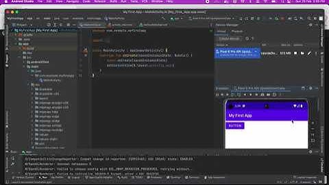 How to run and test the Android App on a Virtual Device ?