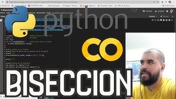 Método de Bisección en Python | Google Colab