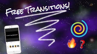 How To Get Free Transitions Using Funimate!! *Best way*