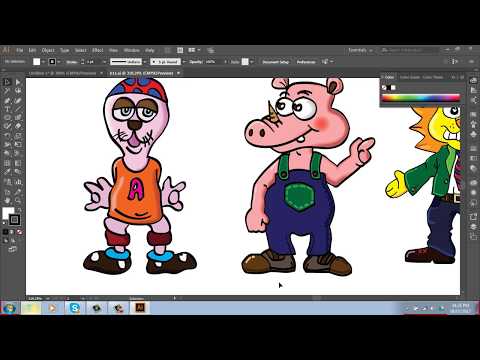 Video: Cách Vẽ Phim Hoạt Hình Trong Adobe Illustrator