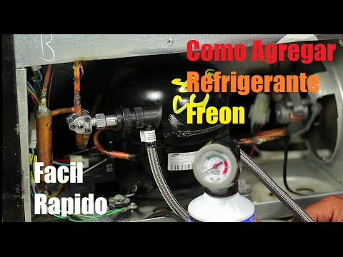 Video: Cómo llenar el refrigerador con freón usted mismo: instrucciones paso a paso