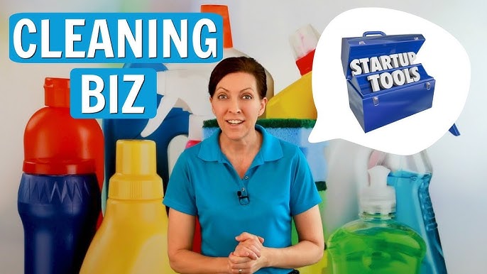 What tools are necessary to launch a cleaning business?
