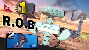 Running Away as R.O.B in Smash Ultimate