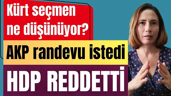 AKP RANDEVU STED HDP REDDETT  KRT SEMEN NE STYOR? ...