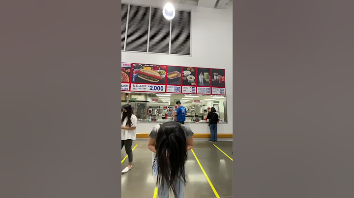 I ordered everything on the Costco Korea menu