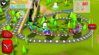 Super Trains Battle - Train Puzzle Game - Android Gameplay #236