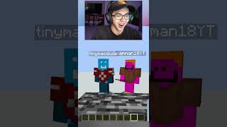 Minecraft Telepathy TEAM VS 5⚔️Cheappickle Camman18 tinymacdude #minecraft #shorts #minecraftshorts