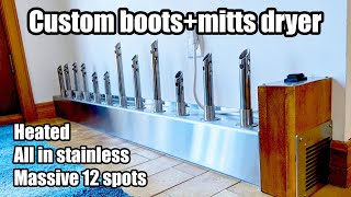 DIY Deluxe Mitts and Boots Dryer