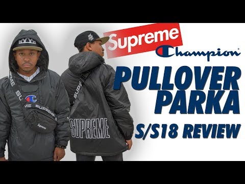 supreme champion parka pullover