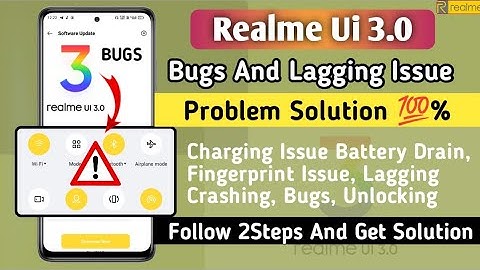 Realme Ui 3.0 - Bugs System Lagging Problem Solution | How To Fix Realme Ui 3.0 System Lagging