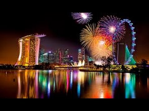 SINGAPORE AND MALAYSIA Fireworks 2017 - New Year's Eve ...