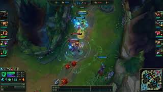 Thresh hook prediction on ezreal